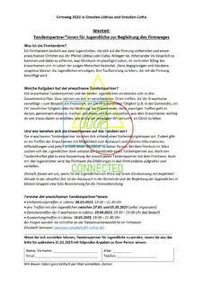 s_aufruf tandems 2023_1 | Kath. Pfarrei Selige Märtyrer vom Münchner Platz - Aktuelles St. Antonius - Austausch über Gott und die Welt